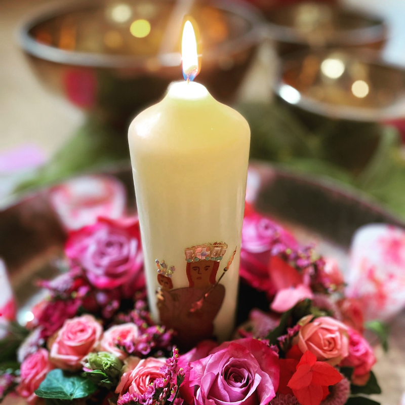 Kerze für Jeanne Ruland